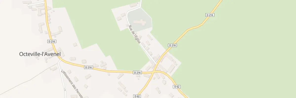 Plan du 4 Rue de l’Eglise à Octeville-l’Avenel