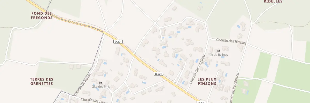 Plan du 68 Rte du Bois à Sainte-Marie-de-Ré