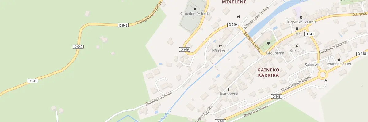 Plan du 56 Agotten bidea à Saint-Étienne-de-Baïgorry