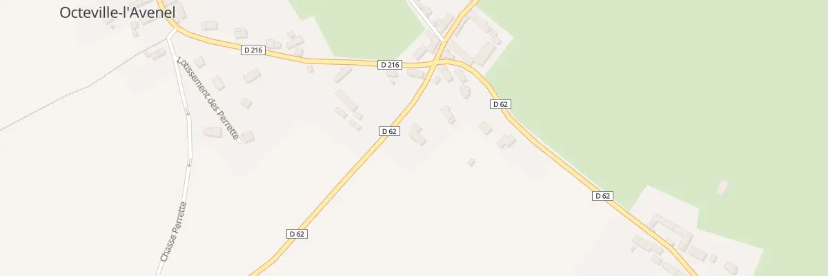 Plan du 5 Rte du Val l’Epine à Octeville-l’Avenel