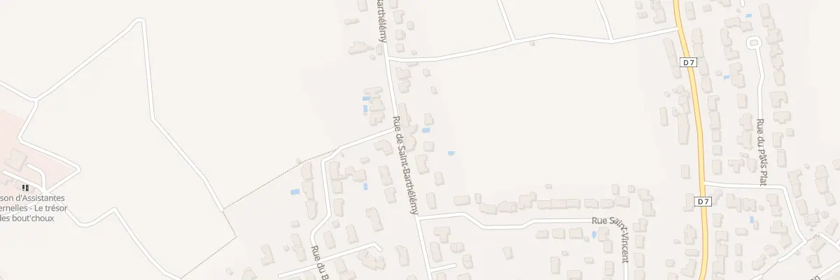 Plan du 39 Rue de Saint Barthelemy au Loroux-Bottereau