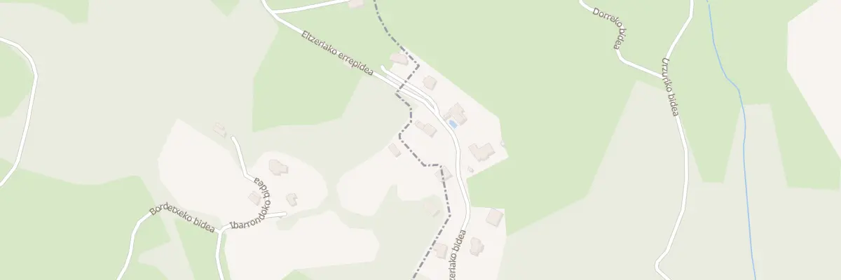 Plan du 5168 Chalbadorrenborda à Macaye
