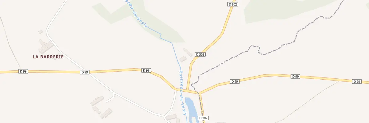 Plan du 9 Rte des Moulins à Savigny