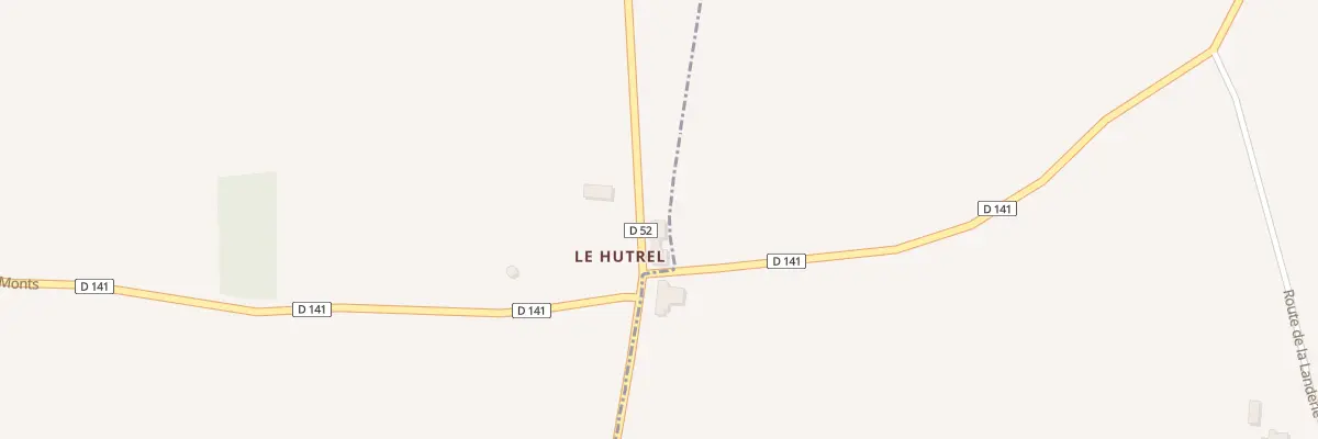 Plan du 5071 Le Hutrel à Camprond
