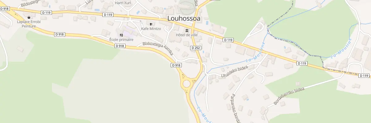 Plan du 5054 Galbarioa à Louhossoa