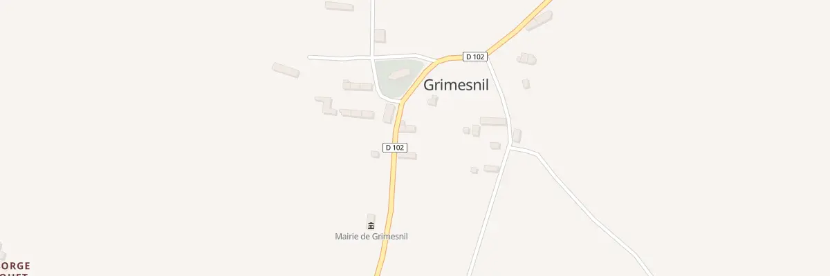 Plan du 6 Rte de la Vanne à Grimesnil
