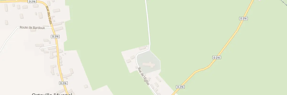 Plan du 11 Rue de l’Eglise à Octeville-l’Avenel