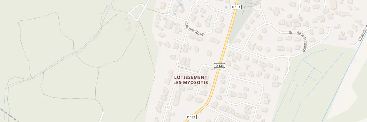 Plan du 4 Rue de la Foret à Saubion
