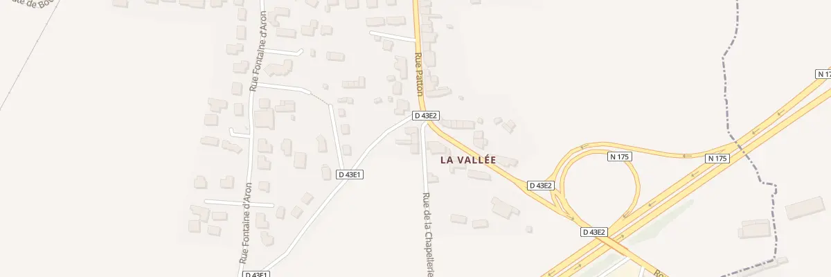 Plan du 2 Rue de la Chapellerie à Pontaubault
