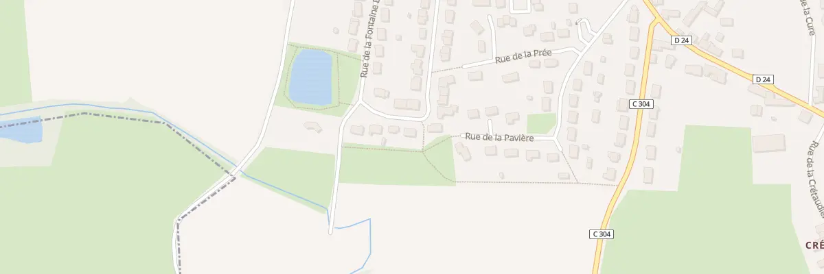 Plan du 4 Rue du Clos Saint Georgeois à Mouzeil