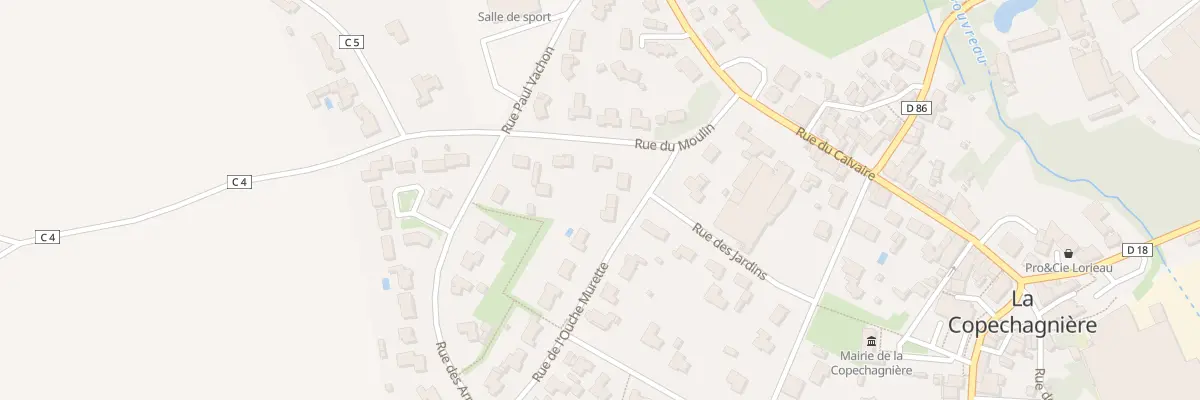Plan du 4 Rue de l’ouche murette à La Copechagnière