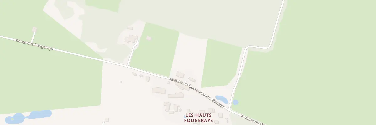 Plan du 41 Av du Docteur André Bernou à Châteaubriant
