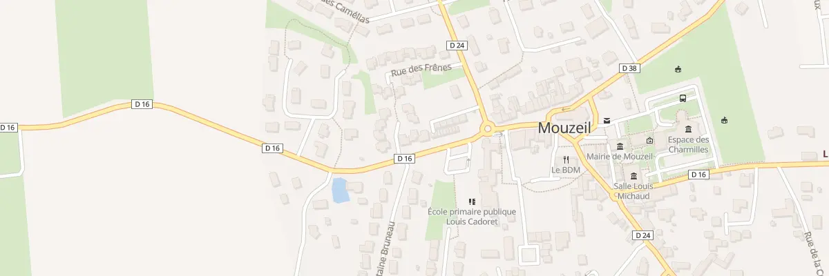 Plan du 4 Rue des Blunieres à Mouzeil