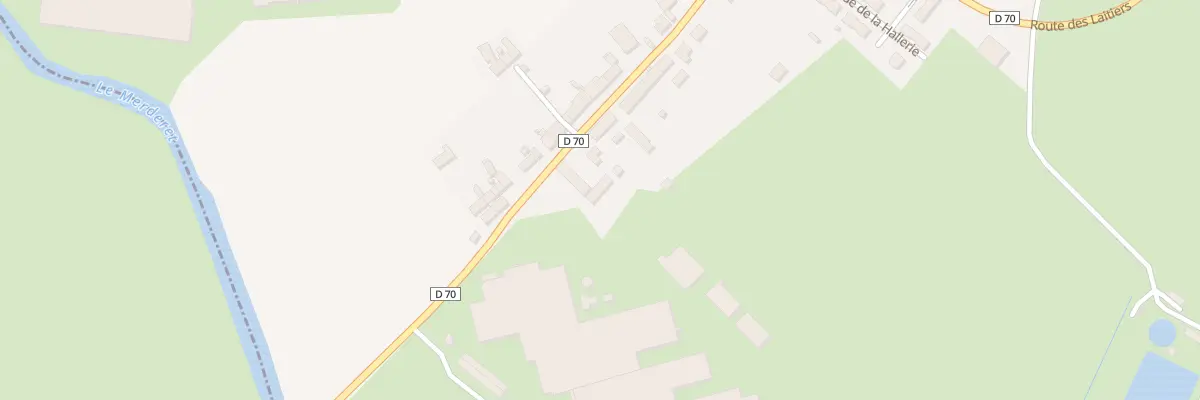 Plan du 4 Rue du Cap. Rex Combs -Chef du à Sainte-Mère-Église