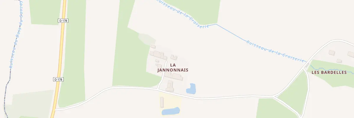 Plan du 5108 La JANONNAIS à Noyal-sur-Brutz