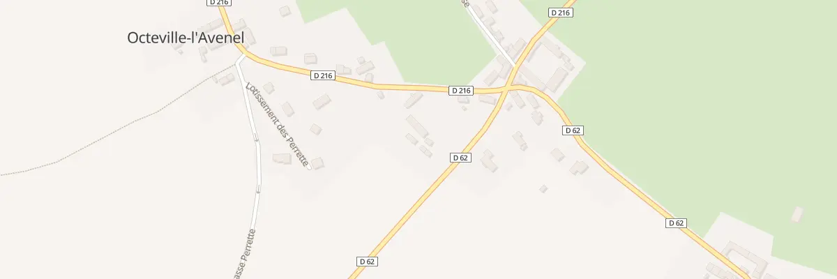 Plan du 4 Rte du Val l’Epine à Octeville-l’Avenel
