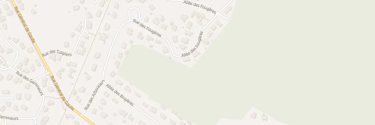 Plan du 12 All des Fougères à Moliets-et-Maa