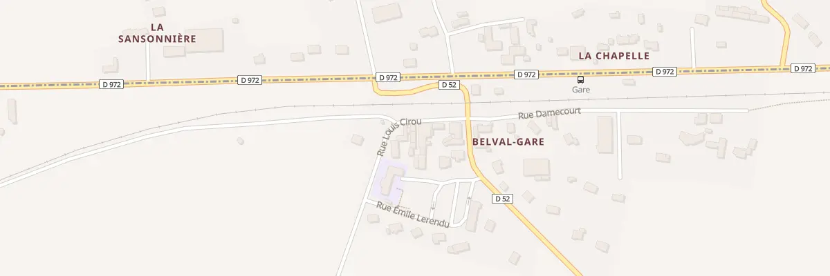 Plan du 11 Rue Louis Cirou à Belval