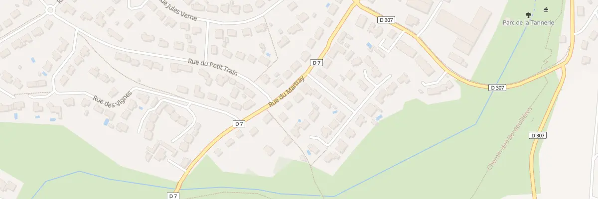 Plan du 18 Rue du martray au Loroux-Bottereau