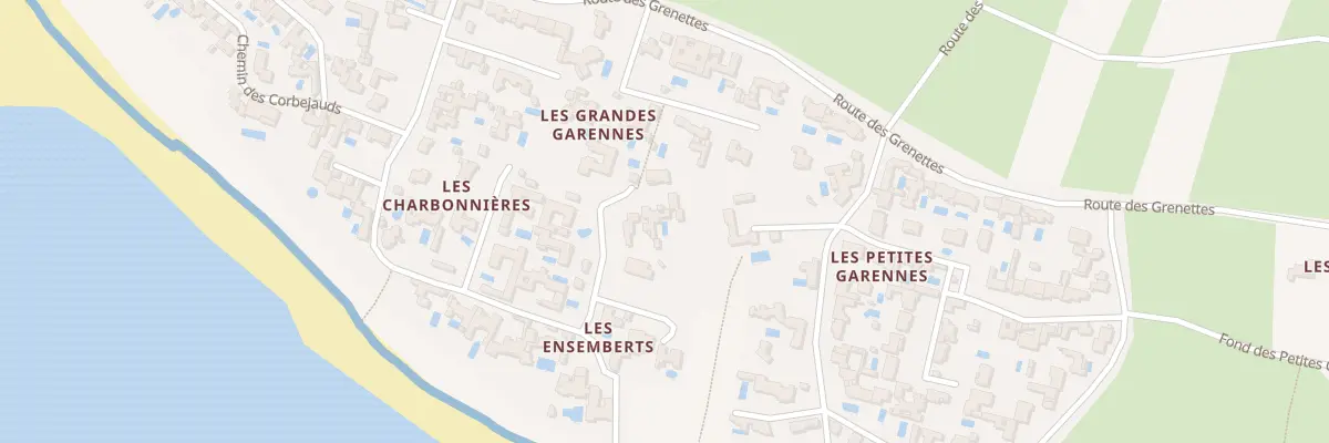 Plan du 8 Quereux de la Rouine à Sainte-Marie-de-Ré