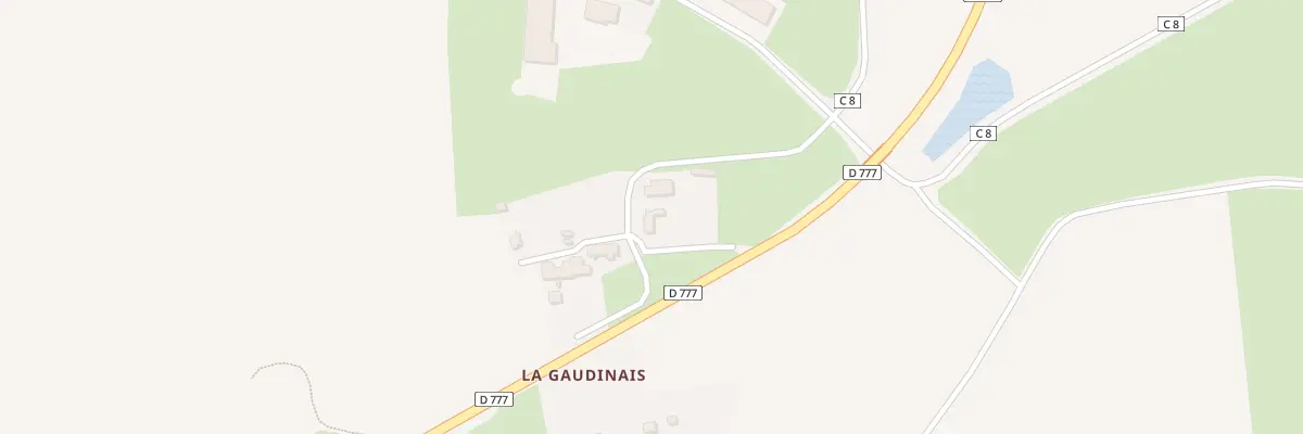 Plan du 5345 La Gaudinais à Louvigné-de-Bais