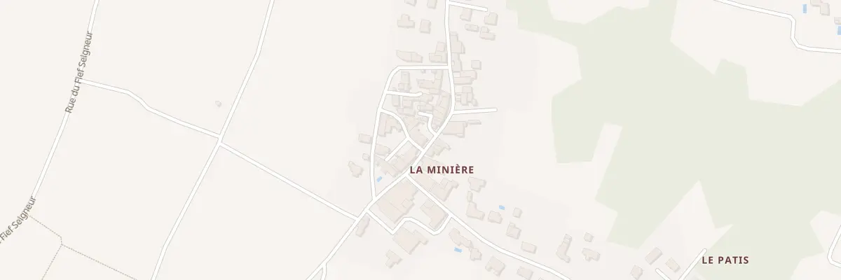 Plan du 24 La Miniere à Monnières