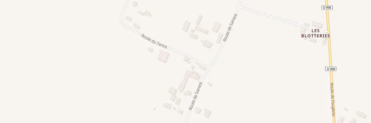 Plan du 18 Rte de Saintré à Juilley
