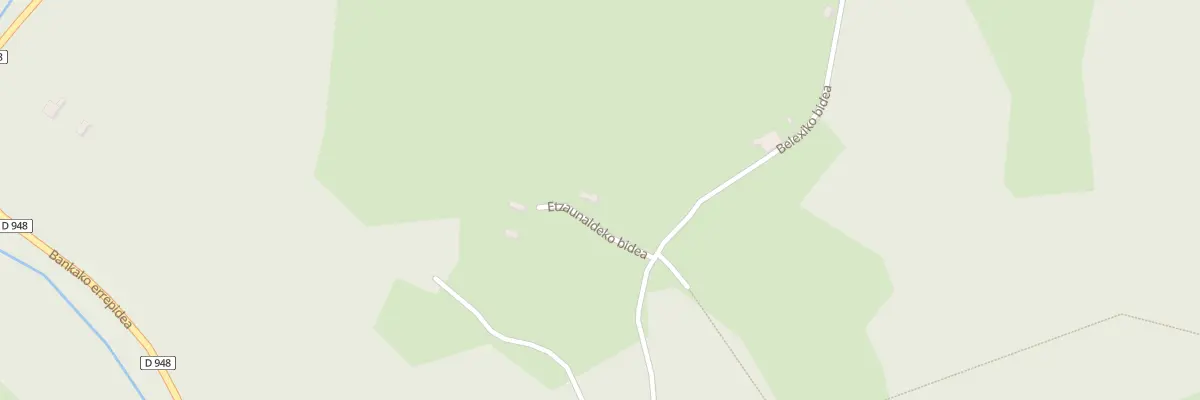 Plan du 52 Etzaunaldeko bidea à Saint-Étienne-de-Baïgorry