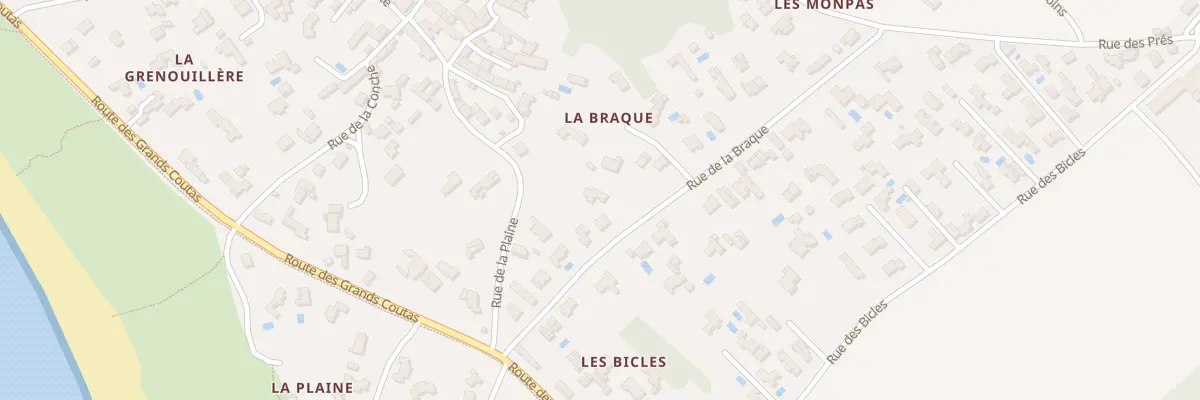 Plan du 30 Rue de la Braque à Saint-Pierre-d’Oléron