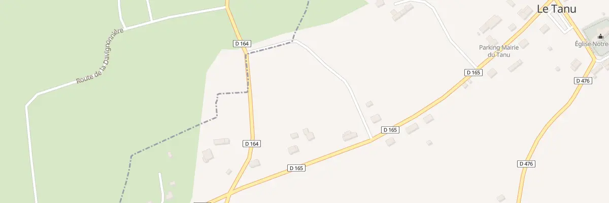 Plan du 5213 La Croix Lucas - Le Tanu au Tanu