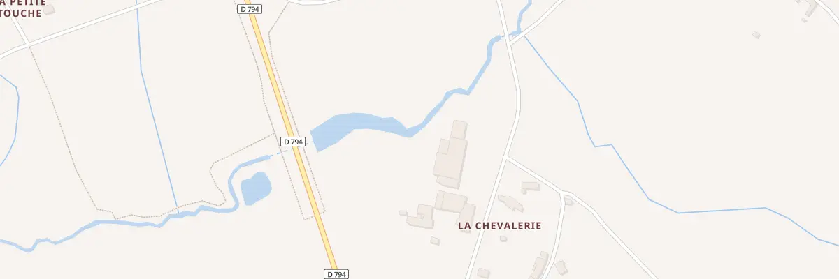 Plan du 1 La Chevalerie à Livré-sur-Changeon