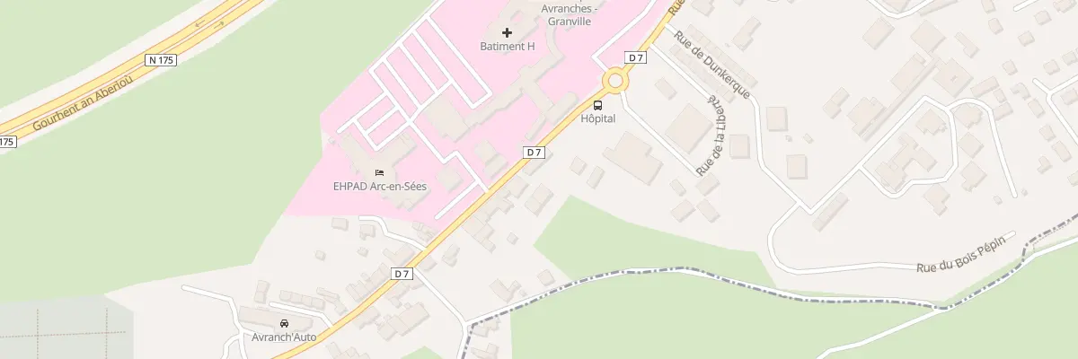 Plan du 42 Rue de la Liberte - Avranches à Avranches