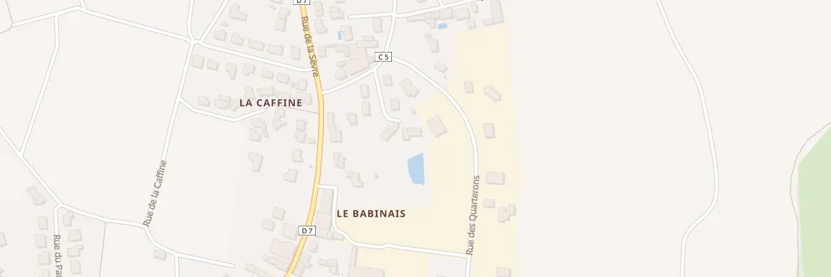Plan du 10 All des Oliviers à Monnières