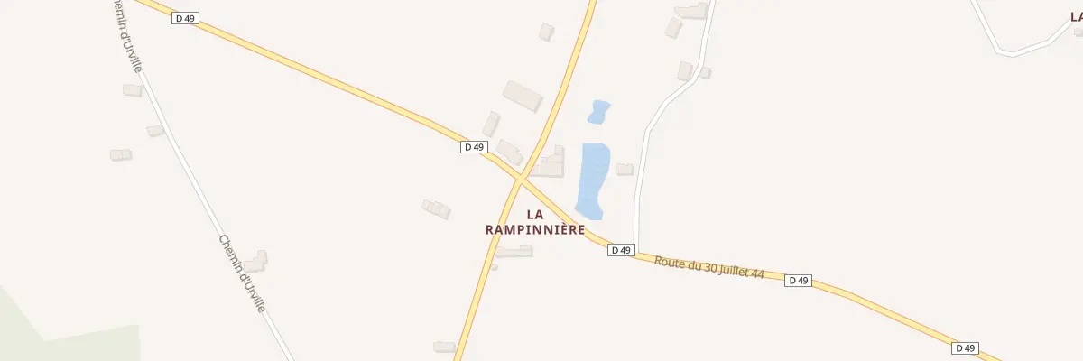 Plan du 6 Rte du 30 Juillet 44 à Grimesnil