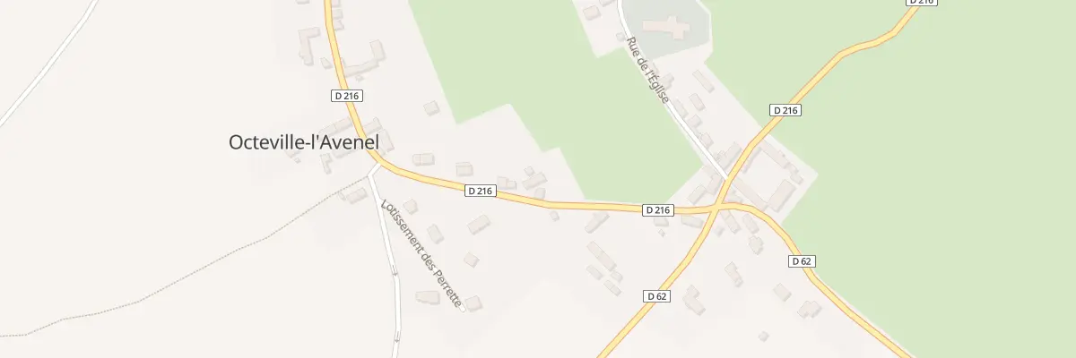 Plan du 8 Rue des Puits à Octeville-l’Avenel