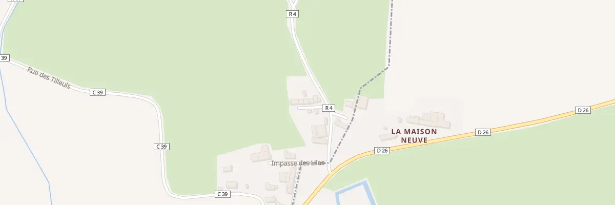Plan du 5186 La Barre Theberge à Trans-sur-Erdre