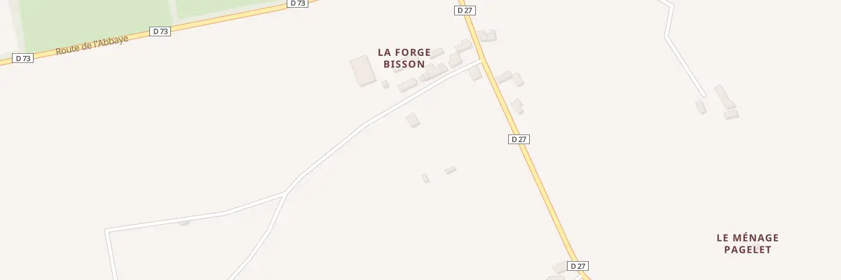 Plan du 34 Rte de la Forge Bisson à Ouville