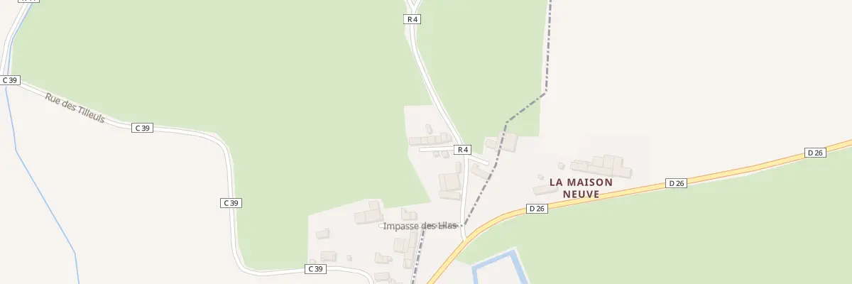 Plan du 5185 La Barre Theberge à Trans-sur-Erdre