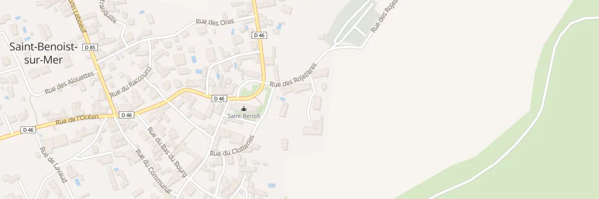 Plan du 5 Rue des rojelières à Saint-Benoist-sur-Mer