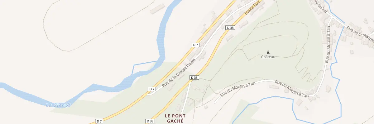 Plan du 21 Rue Armand Lebailly à Gavray-sur-Sienne