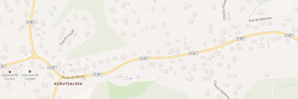 Plan du 14 Che Pascoto à Urcuit