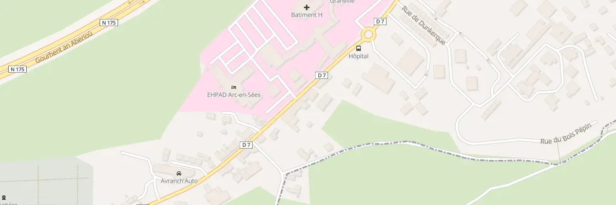 Plan du 40 Rue de la Liberte - Avranches à Avranches