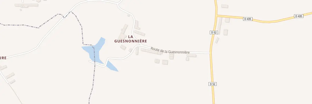 Plan du 24 Rte de la Guesnonnière à Montcuit
