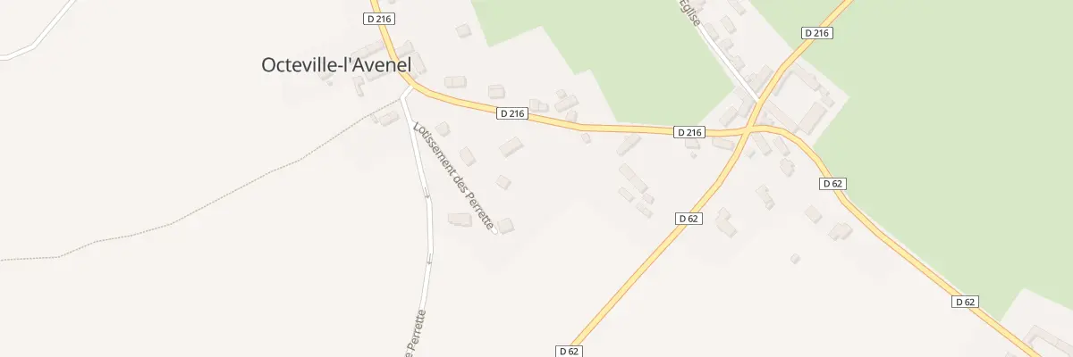 Plan du 15 Rue des Puits à Octeville-l’Avenel