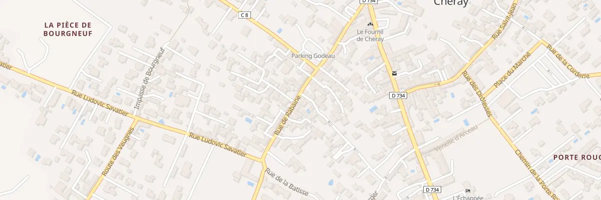 Plan du 203 Rue de Rabaine à Saint-Georges-d’Oléron
