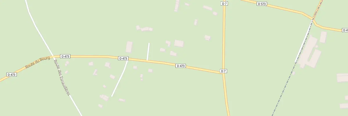 Plan du 33 Rte du Bourg à Subligny