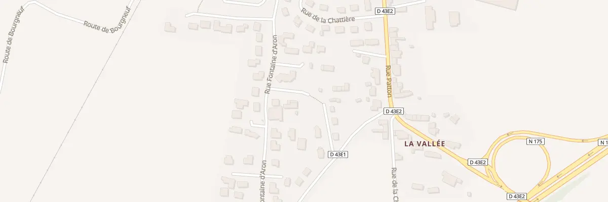 Plan du 5 Rue de la Motaisière à Pontaubault