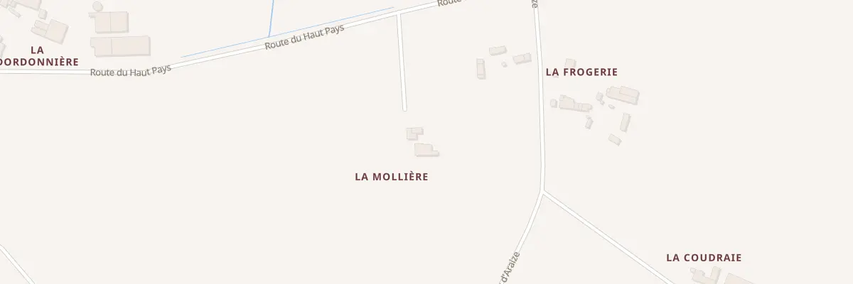 Plan du 1 Rte du Haut Pays à Martigné-Ferchaud