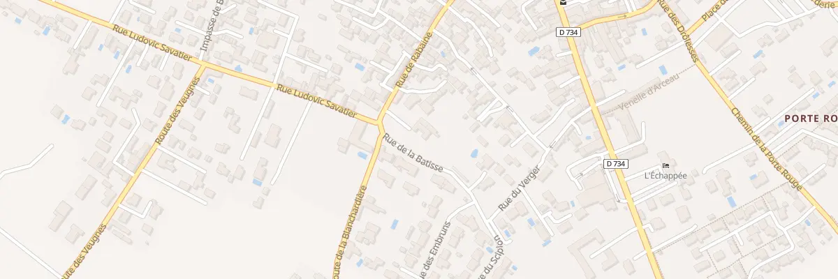 Plan du 301 Rue de Rabaine à Saint-Georges-d’Oléron