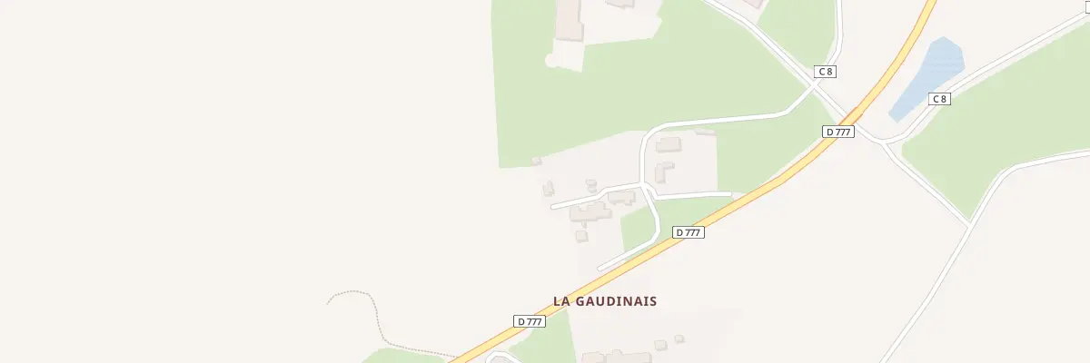 Plan du 5355 La Gaudinais à Louvigné-de-Bais